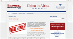 Desktop Screenshot of chinaafricarealstory.com